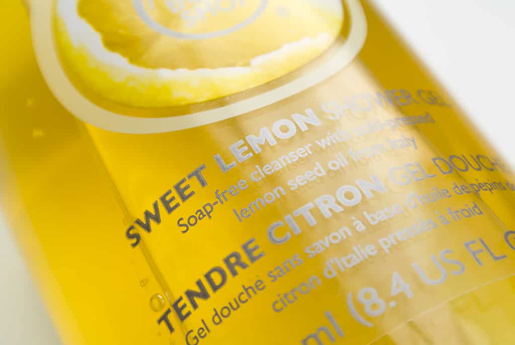 The Body Shop Sweet Lemon Shower Gel 1