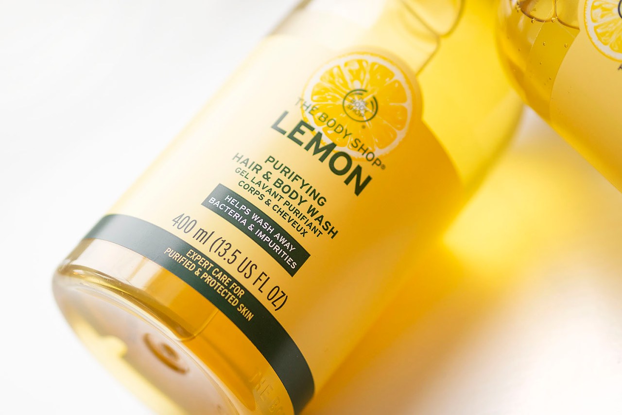 The Body Shop Lemon Collection Purifying Hair and Body Wash